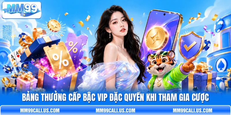 Bảng thưởng cấp bậc VIP đặc quyền khi tham gia cược Bảng thưởng cấp bậc VIP đặc quyền khi tham gia cược