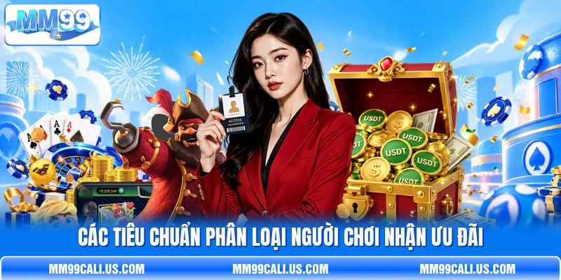 Các tiêu chuẩn phân loại người chơi nhận ưu đãi