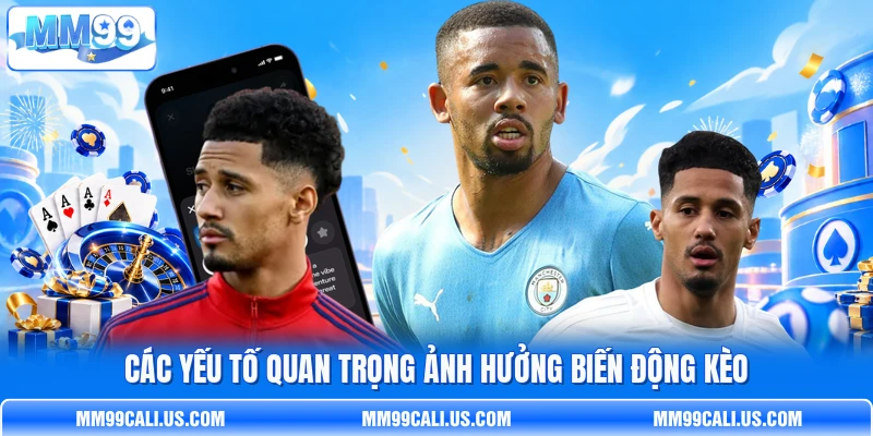 Các yếu tố quan trọng ảnh hưởng biến động kèo Các yếu tố quan trọng ảnh hưởng biến động kèo