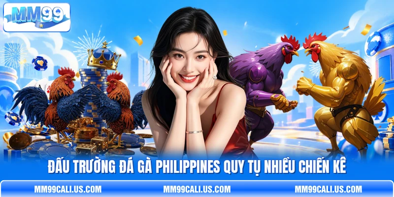 Đấu trường đá gà Philippines quy tụ nhiều chiến kê Đấu trường đá gà Philippines quy tụ nhiều chiến kê