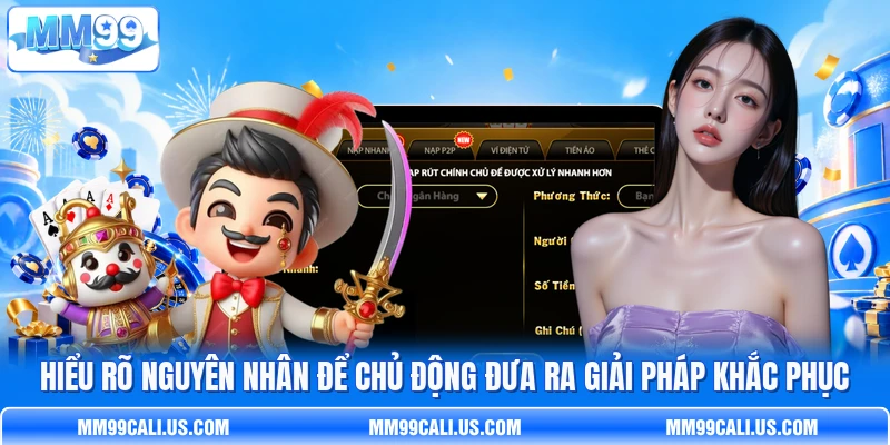 Hiểu rõ nguyên nhân để chủ động đưa ra giải pháp khắc phục