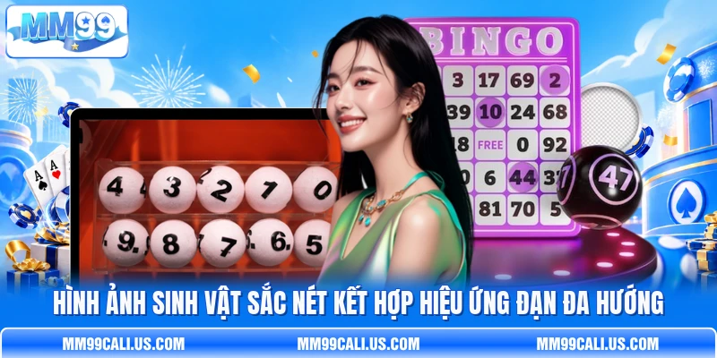 Hình ảnh sinh vật sắc nét kết hợp hiệu ứng đạn đa hướng Hình ảnh sinh vật sắc nét kết hợp hiệu ứng đạn đa hướng