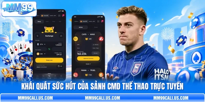 Khái quát sức hút của sảnh CMD thể thao trực tuyến