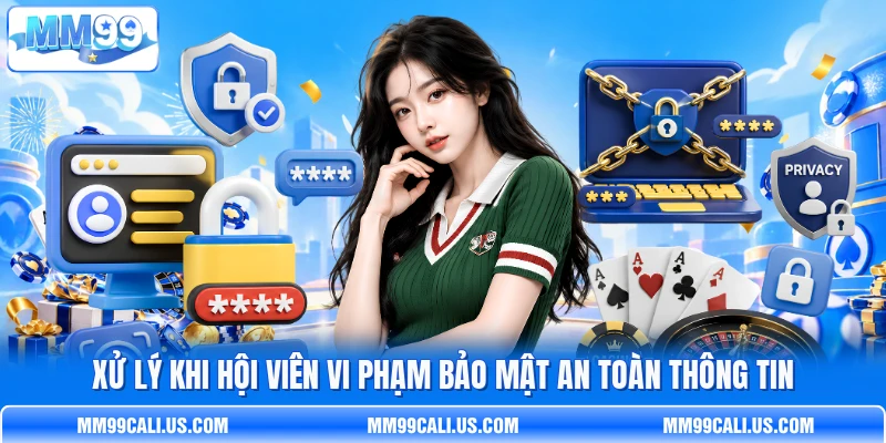 Xử lý khi hội viên vi phạm bảo mật an toàn thông tin